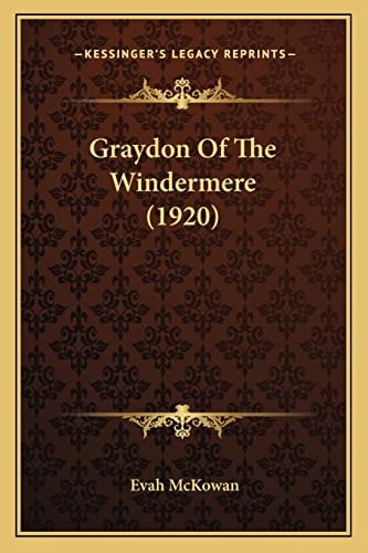 Graydon Of The Windermere (1920)