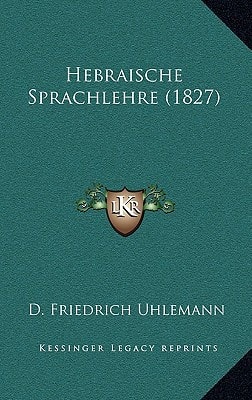 Hebraische Sprachlehre (1827)