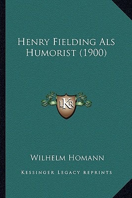 Henry Fielding Als Humorist (1900)