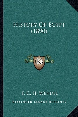 History Of Egypt (1890)