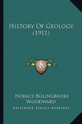 History Of Geology (1911)