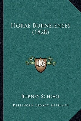 Horae Burneienses (1828)
