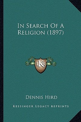 In Search Of A Religion (1897)