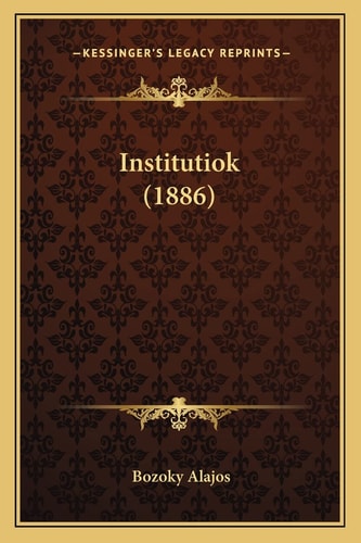 Institutiok (1886)