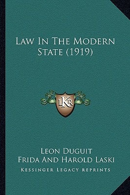 Law In The Modern State (1919)