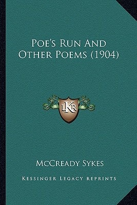 Poe's Run And Other Poems (1904)