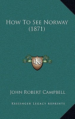 How To See Norway (1871)