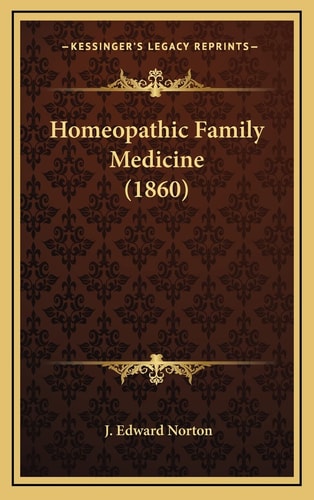 Homeopathic Family Medicine (1860)