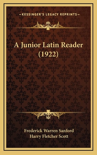 A Junior Latin Reader (1922)