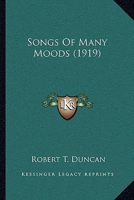 Songs Of Many Moods (1919)