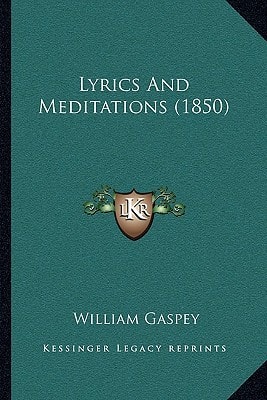 Lyrics And Meditations (1850)