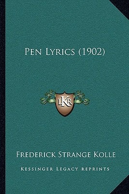 Pen Lyrics (1902)