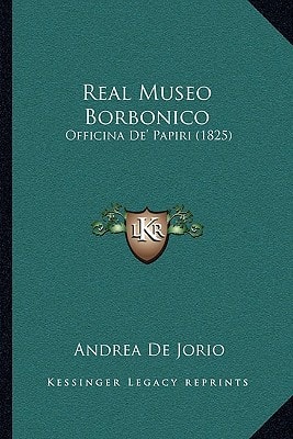 Real Museo Borbonico: Officina De' Papiri (1825)