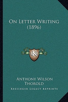 On Letter Writing (1896)