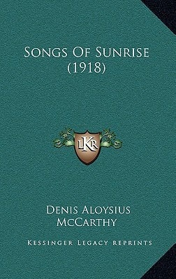Songs Of Sunrise (1918)