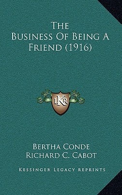 The Business Of Being A Friend (1916)