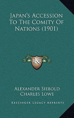 Japan's Accession To The Comity Of Nations (1901)