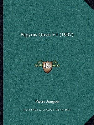 Papyrus Grecs V1 (1907)