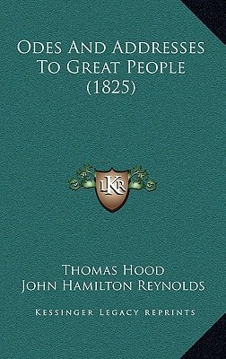 Odes And Addresses To Great People (1825)