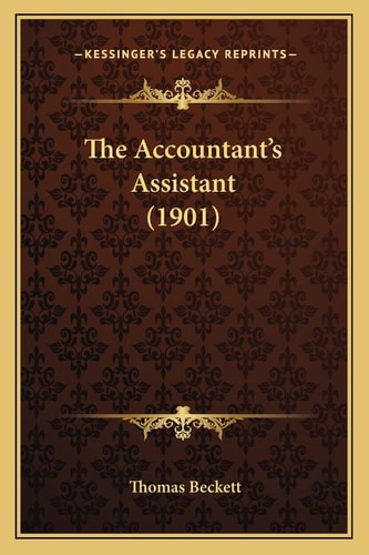 The Accountant's Assistant (1901)