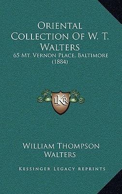 Oriental Collection Of W. T. Walters: 65 Mt. Vernon Place, Baltimore (1884)