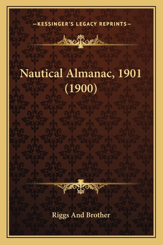 Nautical Almanac, 1901 (1900)