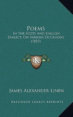 Poems: In The Scots And English Dialect, On Various Occasions (1815)
