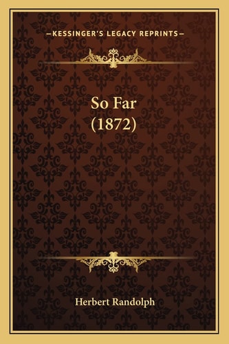 So Far (1872)