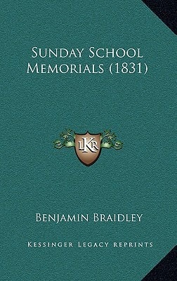 Sunday School Memorials (1831)