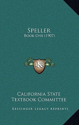 Speller: Book One (1907)