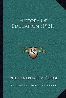 History Of Education (1921)