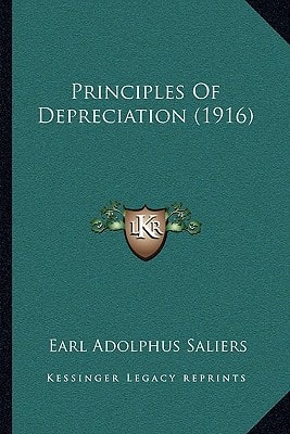 Principles Of Depreciation (1916)
