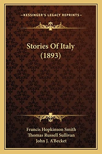 Stories Of Italy (1893)