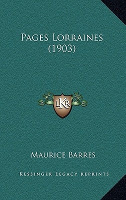 Pages Lorraines (1903)