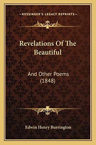 Revelations Of The Beautiful: And Other Poems (1848)