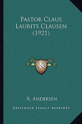 Pastor Claus Laurits Clausen (1921)
