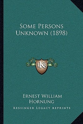 Some Persons Unknown (1898)