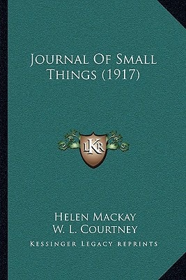 Journal Of Small Things (1917)