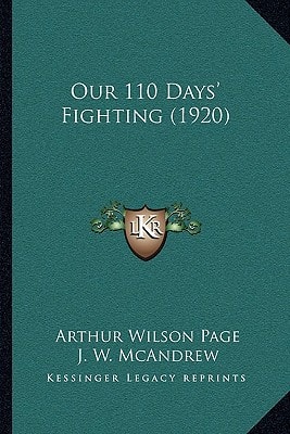 Our 110 Days' Fighting (1920)