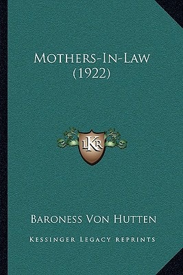 Mothers-In-Law (1922)
