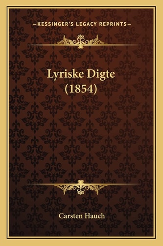 Lyriske Digte (1854)