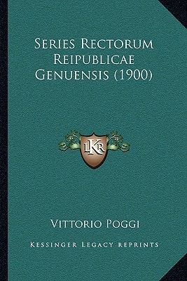 Series Rectorum Reipublicae Genuensis (1900)