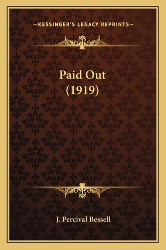Paid Out (1919)