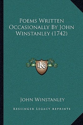 Poems Written Occasionally By John Winstanley (1742)