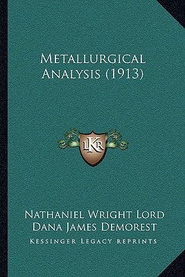 Metallurgical Analysis (1913)