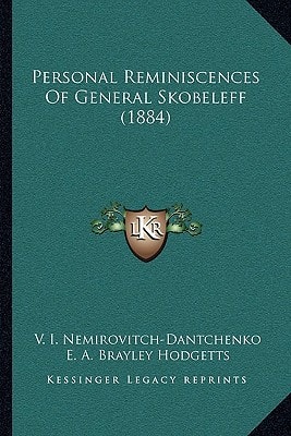 Personal Reminiscences Of General Skobeleff (1884)