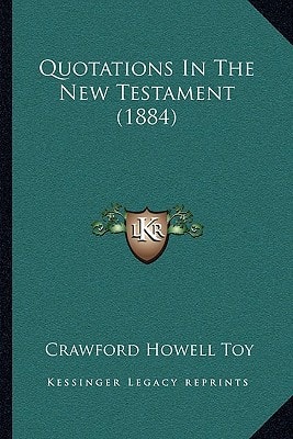 Quotations In The New Testament (1884)