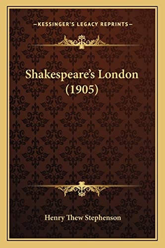 Shakespeare's London (1905)