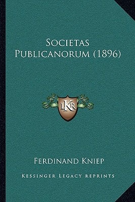 Societas Publicanorum (1896)