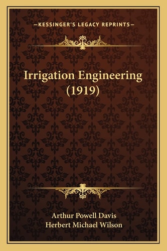 Irrigation Engineering (1919)